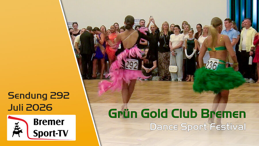 Solo-Tanz beim Grün-Gold-Club